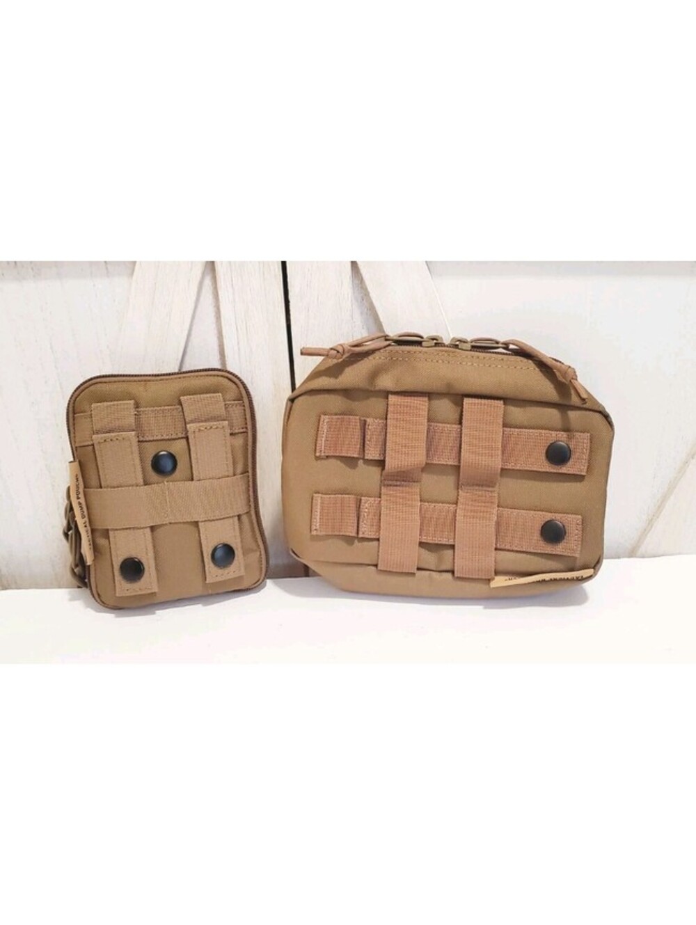 Tactical Baby Gear TBG Tactical Wipe Pouch and dump pouch set
